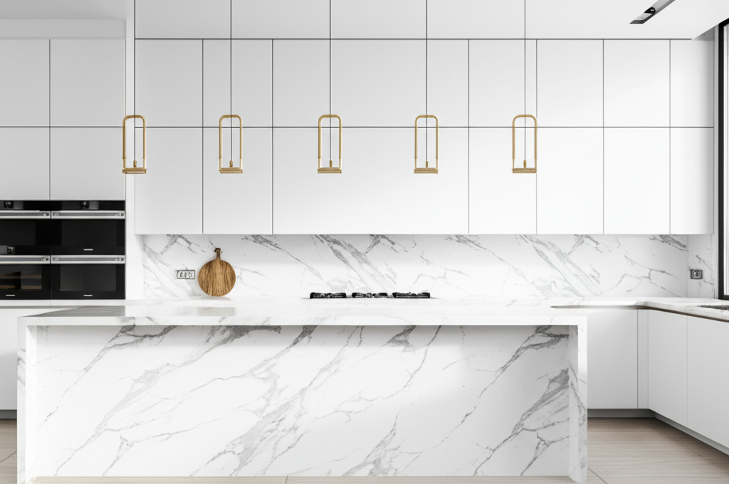 Reforma de cocina con isla central